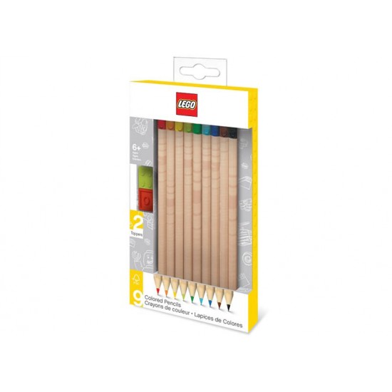 Set 9 creioane colorate LEGO (51515)