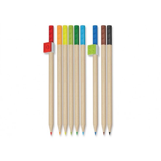 Set 9 creioane colorate LEGO (51515)