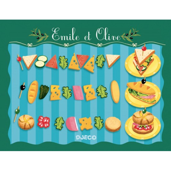 Set confectionat sandvisuri copii Djeco