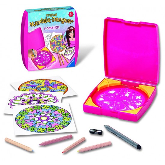 SET DE CREATIE MINI MANDALA ROMANTIC
