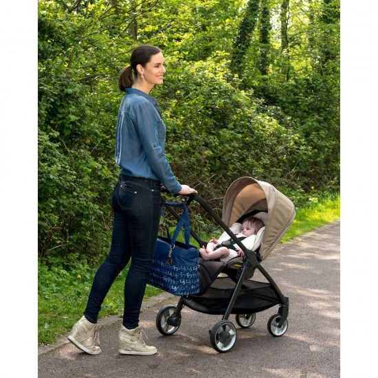 Set geanta multifunctionala Nicole Navy Clevamama