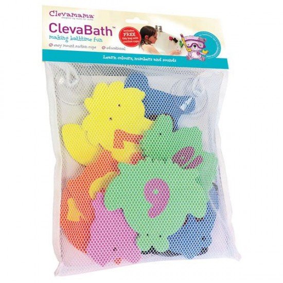 Set jucarii de baie Clevamama