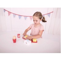 Set mic dejun din lemn - BigJigs