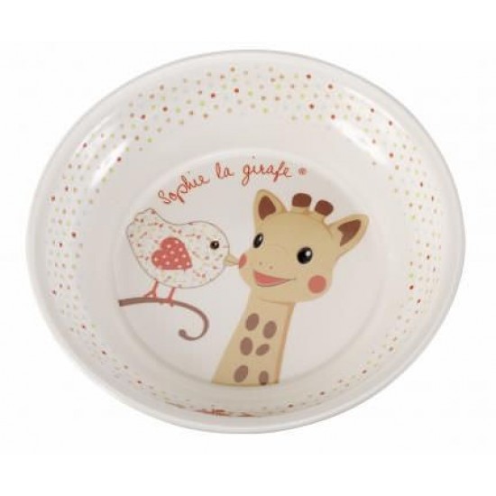 Set pentru masa melamina Girafa Sophie & Kiwi blister - Vulli