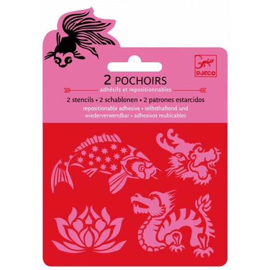 Set sabloane Djeco Asia