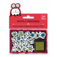 Set stampile Djeco Emoticons
