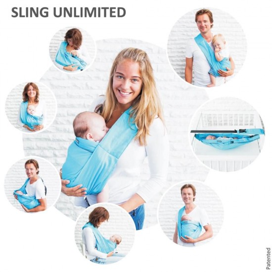 Sling bebe Unlimited 7 in 1 Minimonkey Dark Grey