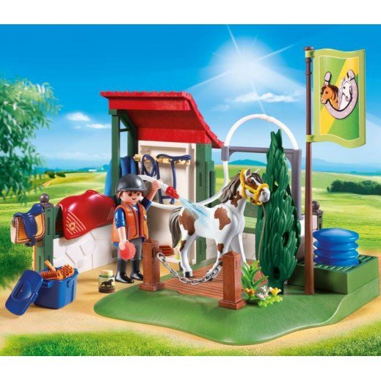 Statie de ingrijire cai - Playmobil