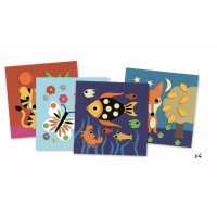 Tablouri cu fetru Natura Djeco