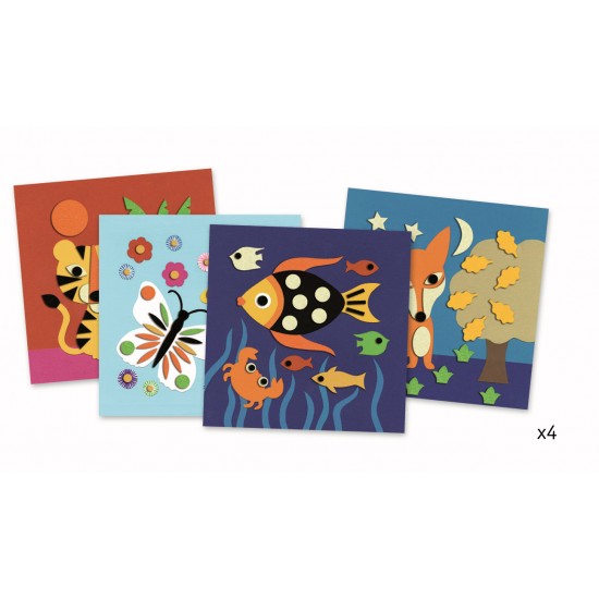 Tablouri cu fetru Natura Djeco