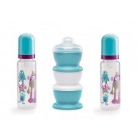 Set 2 biberoane PP  si recipient mancarica - Thermobaby 
