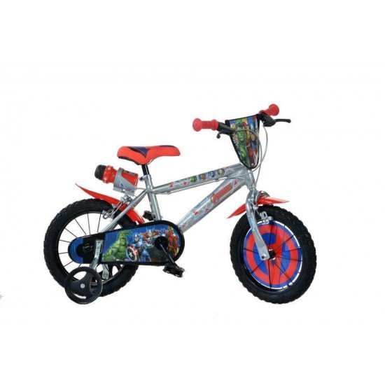 Bicicleta copii 14 inch Avengers Dino Bikes 414AV