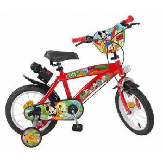 Bicicleta copii 14 inch Mickey Mouse Club House - Toimsa