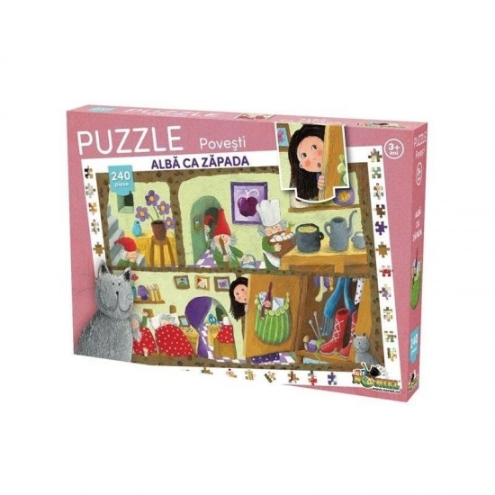 Puzzle 240 piese Colectia Povesti - Alba ca Zapada