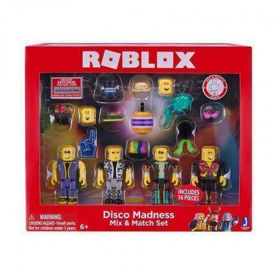 Set 4 figurine Roblox interschimbabile Disco