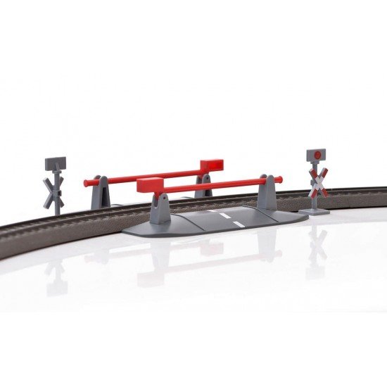 Trecere la nivel cu calea ferata cu bariere Marklin My World