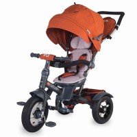 Tricicleta Coccolle Giro Plus multifunctionala - Maro