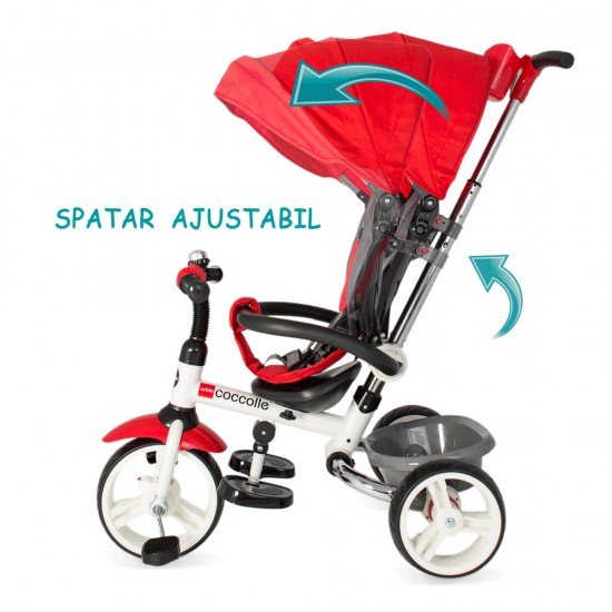 Tricicleta Coccolle Urbio pliabila - Rosu