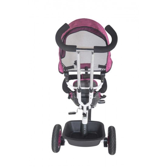 Tricicleta multifunctionala MamaLove Rider Gri