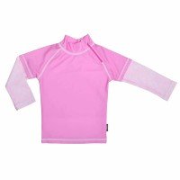 Tricou de baie Pink Ocean marime 86-92 protectie UV Swimpy