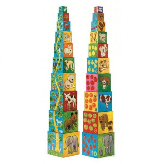 Turn de construit Djeco Copac