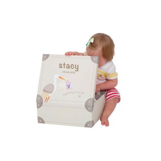 Valiza crem cu amintiri Clevamama