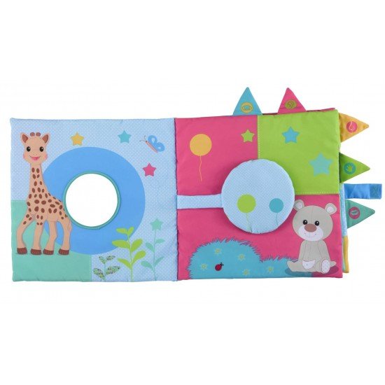 Carte senzoriala Girafa Sophie dimensiune mare - Vulli