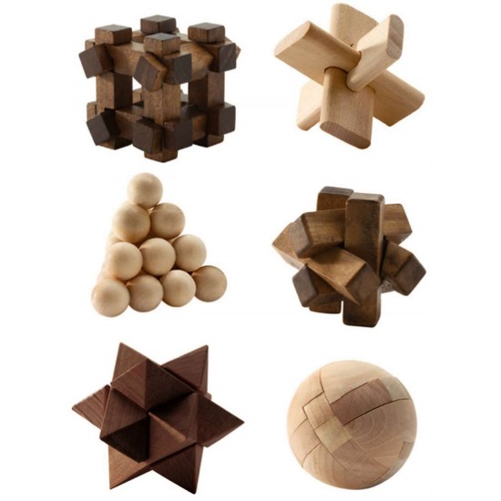 Jocuri logice din lemn Woodix 