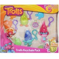 Zuru Trolls - Medium Key Chain 4PK